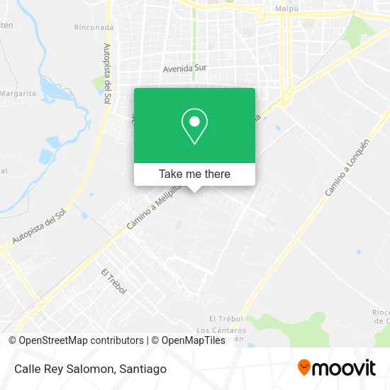 Calle Rey Salomon map
