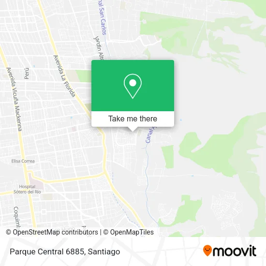 Mapa de Parque Central 6885