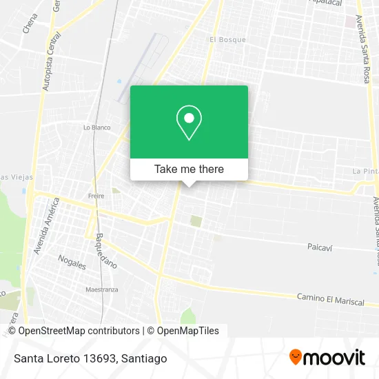 Santa Loreto 13693 map