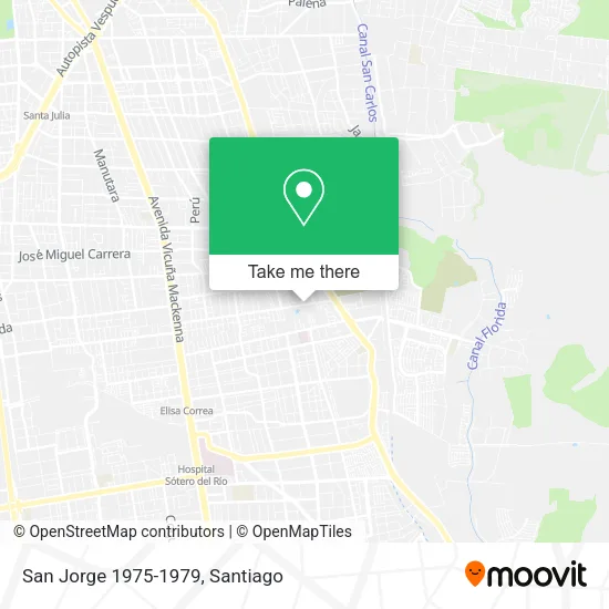 San Jorge 1975-1979 map