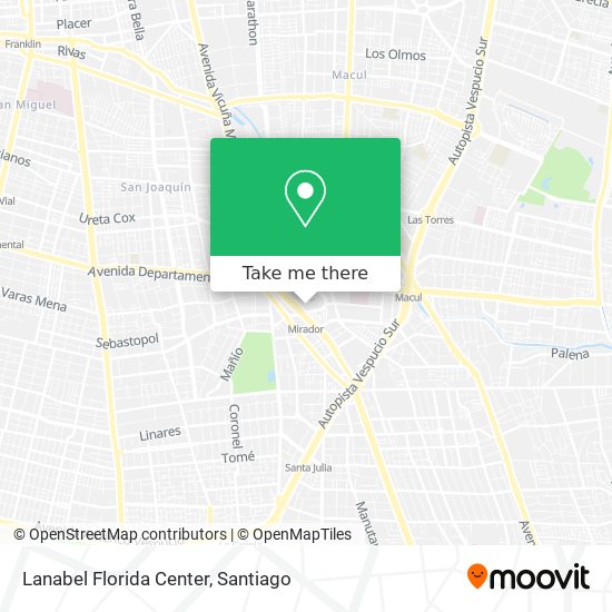 Mapa de Lanabel Florida Center