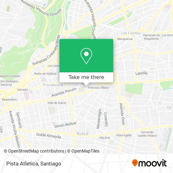 Mapa de Pista Atletica