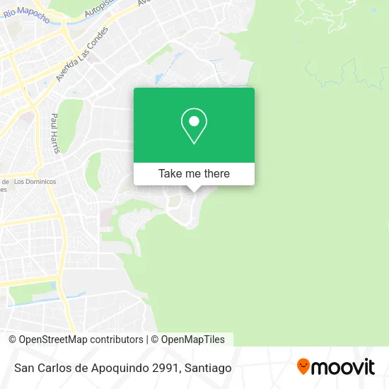 San Carlos de Apoquindo 2991 map