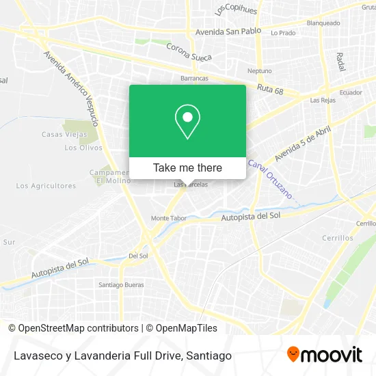 Lavaseco y Lavanderia Full Drive map