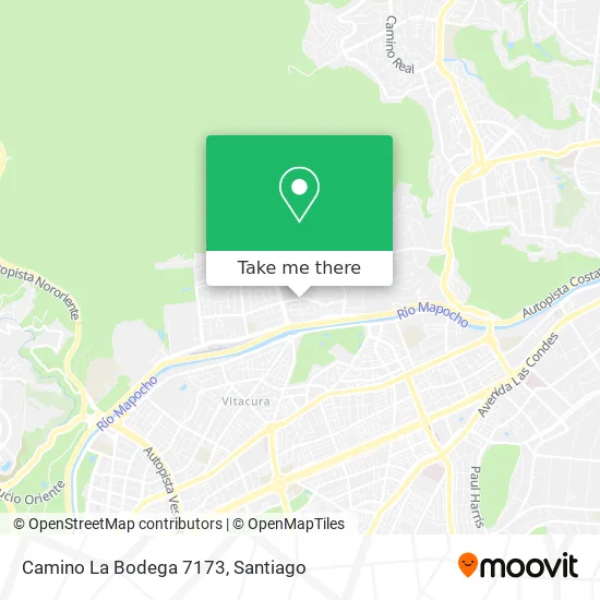 Camino La Bodega 7173 map