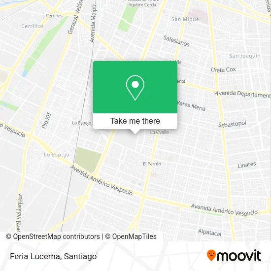 Feria Lucerna map