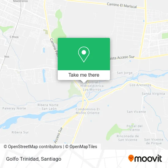 Golfo Trinidad map