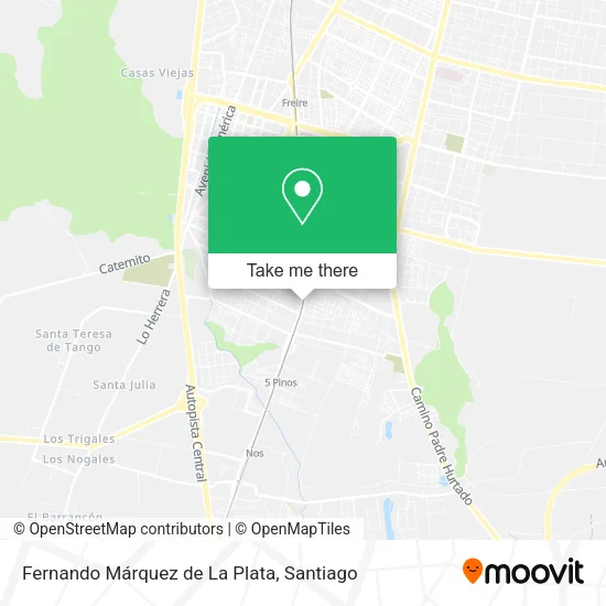 Fernando Márquez de La Plata map