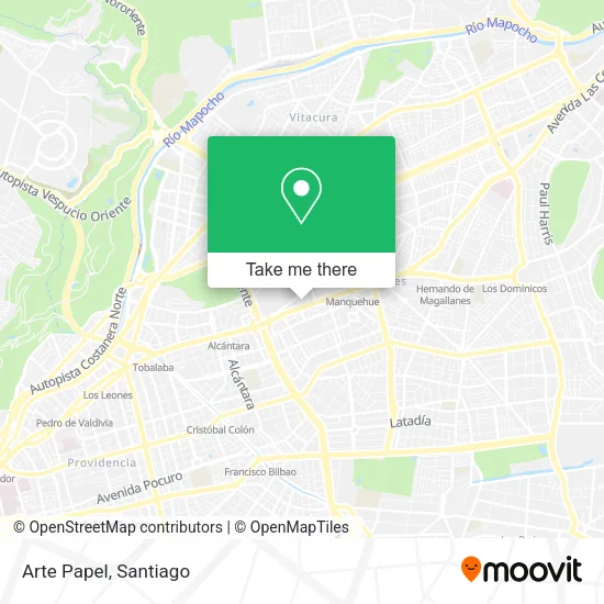 Arte Papel map