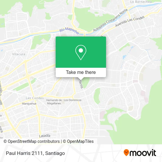 Paul Harris 2111 map