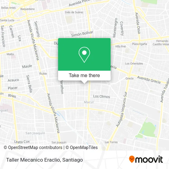 Taller Mecanico Eraclio map