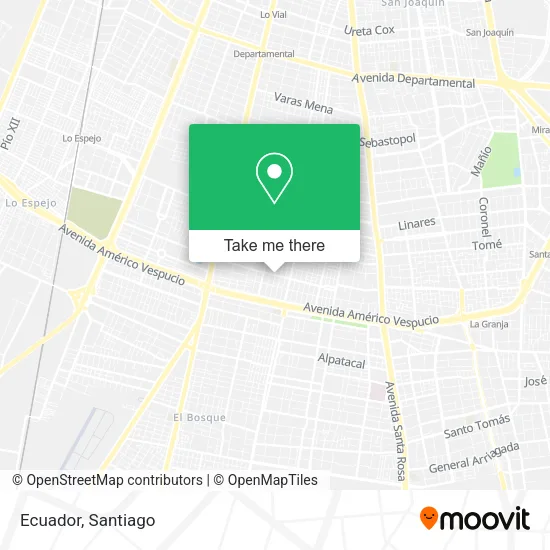 Ecuador map