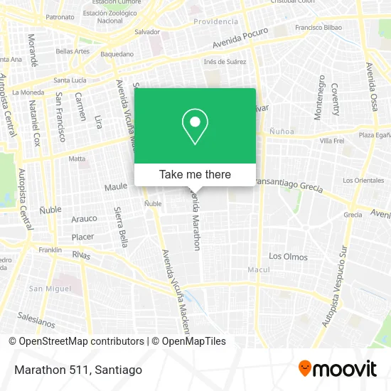 Marathon 511 map
