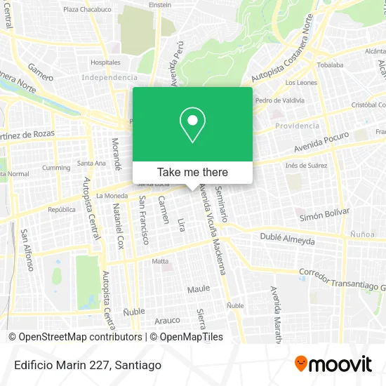 Edificio Marin 227 map