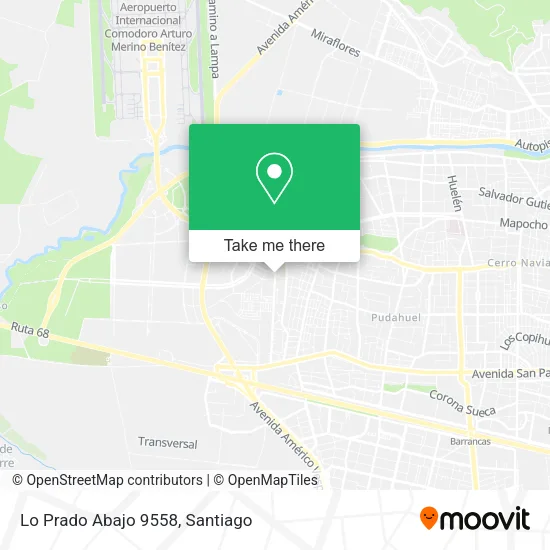 Lo Prado Abajo 9558 map