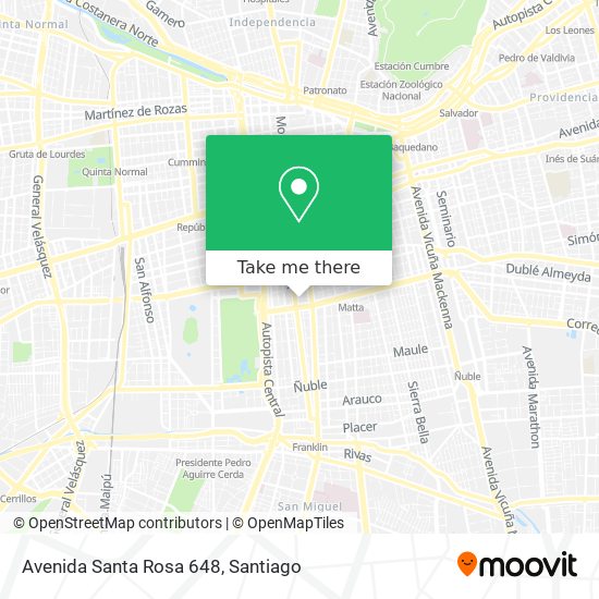 Avenida Santa Rosa 648 map