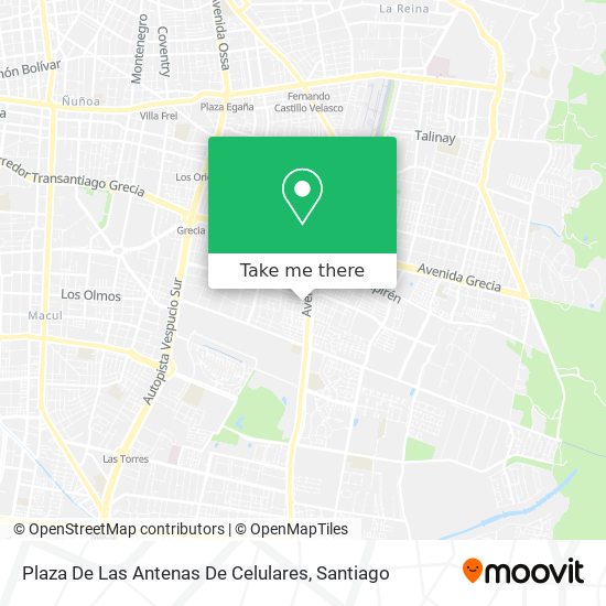 Plaza De Las Antenas De Celulares map