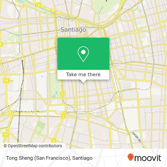 Tong Sheng (San Francisco) map