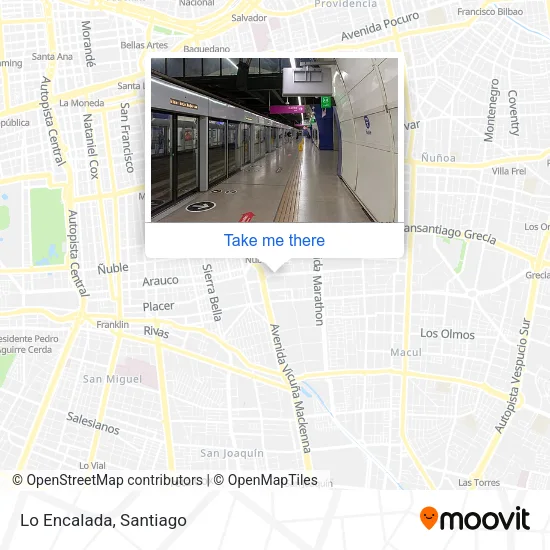 Lo Encalada map