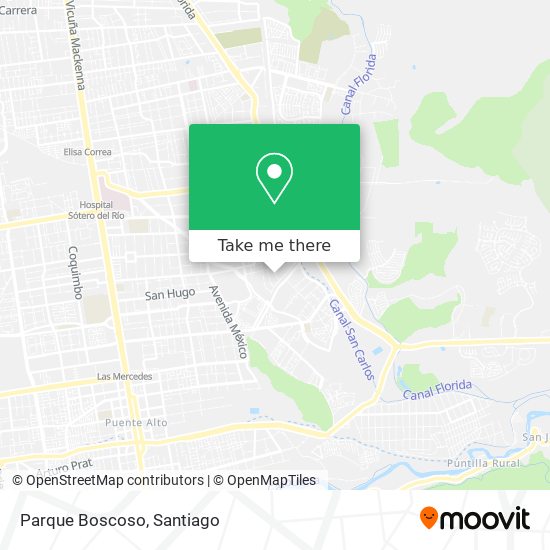 Parque Boscoso map