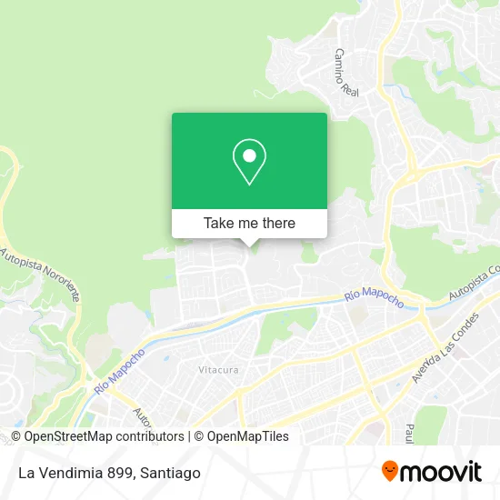 La Vendimia 899 map