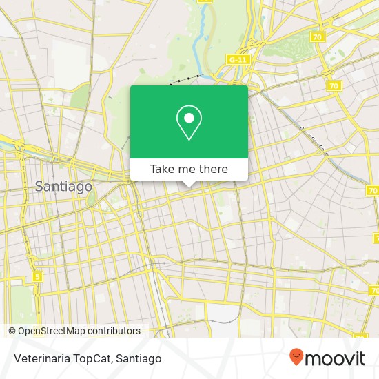 Veterinaria TopCat map