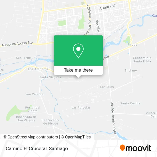 Mapa de Camino El Cruceral
