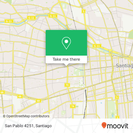 San Pablo 4251 map