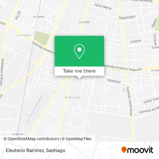 Mapa de Eleuterio Ramírez