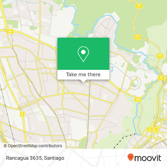 Rancagua 3635 map