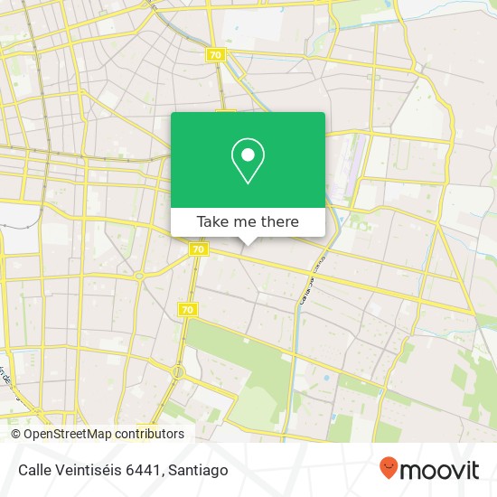 Calle Veintiséis 6441 map