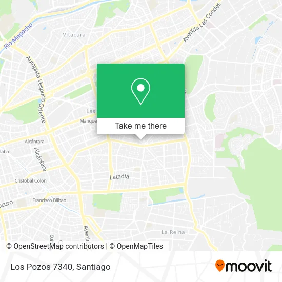 Los Pozos 7340 map