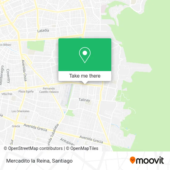 Mercadito la Reina map