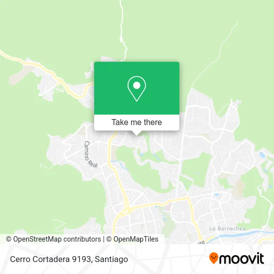 Cerro Cortadera 9193 map