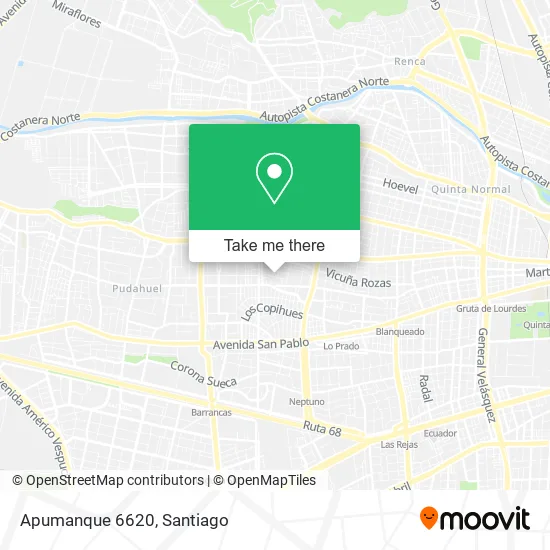 Apumanque 6620 map