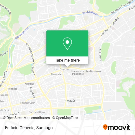 Edificio Genesis map