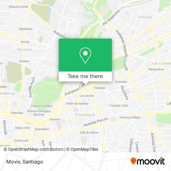 Movix map