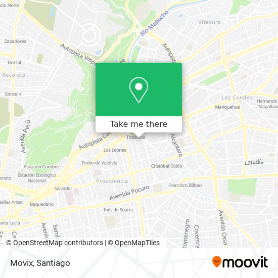 Movix map