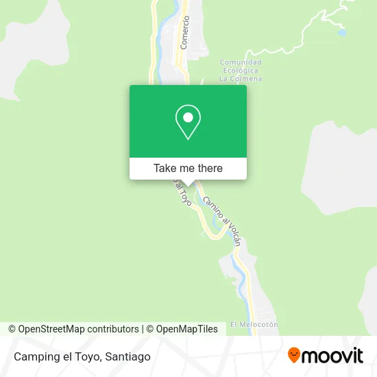 Camping el Toyo map