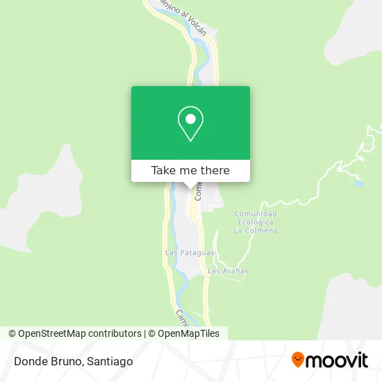 Donde Bruno map