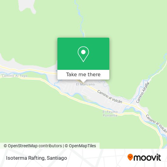 Isoterma Rafting map