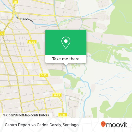 Centro Deportivo Carlos Cazely map