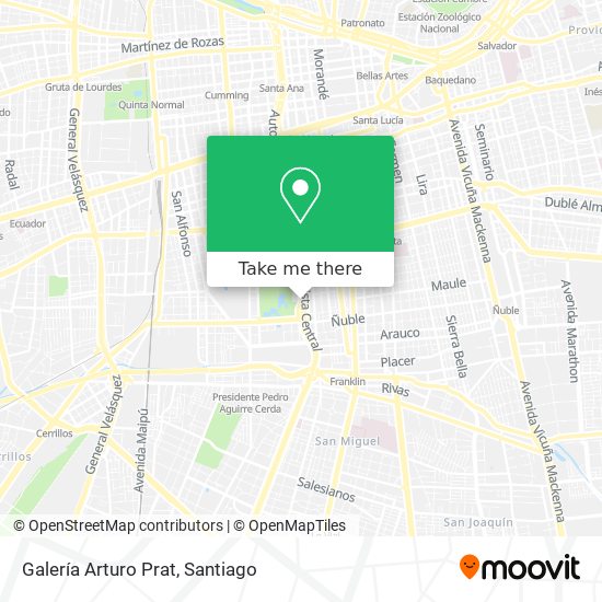 Galería Arturo Prat map