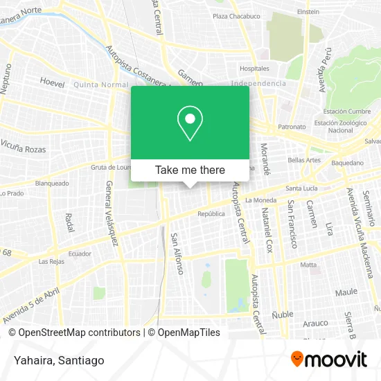 Yahaira map