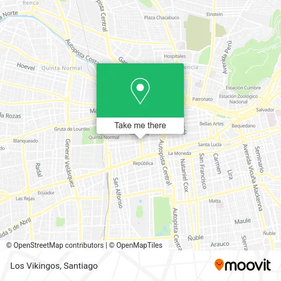 Los Vikingos map