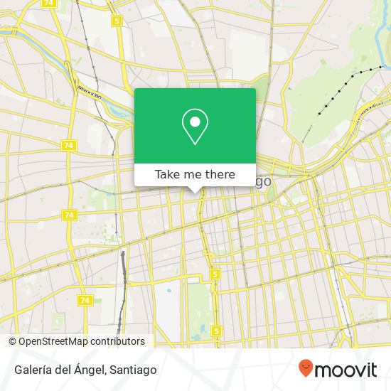 Galería del Ángel map