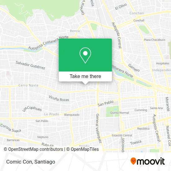 Comic Con map