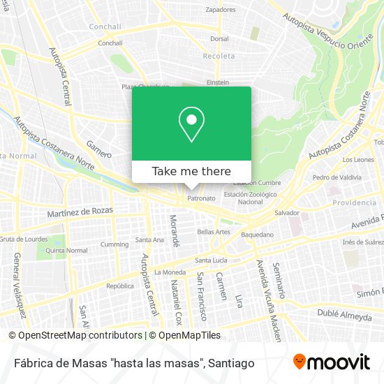 Fábrica de Masas "hasta las masas" map