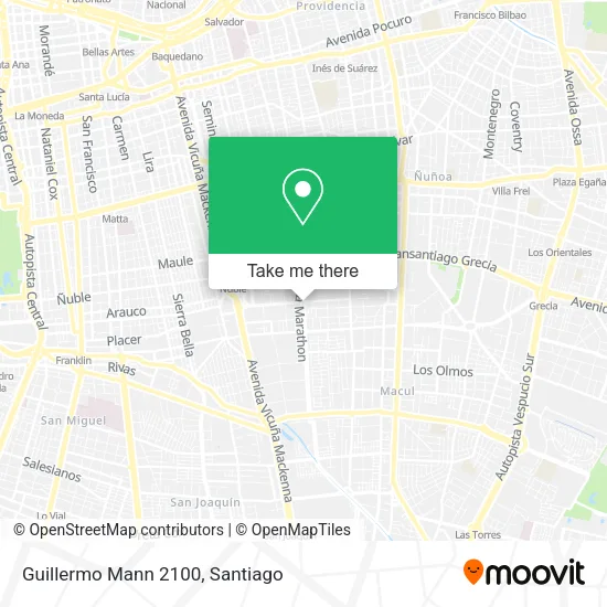 Guillermo Mann 2100 map