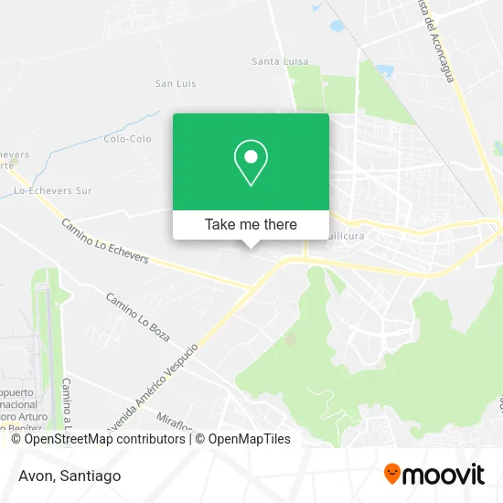 Avon map